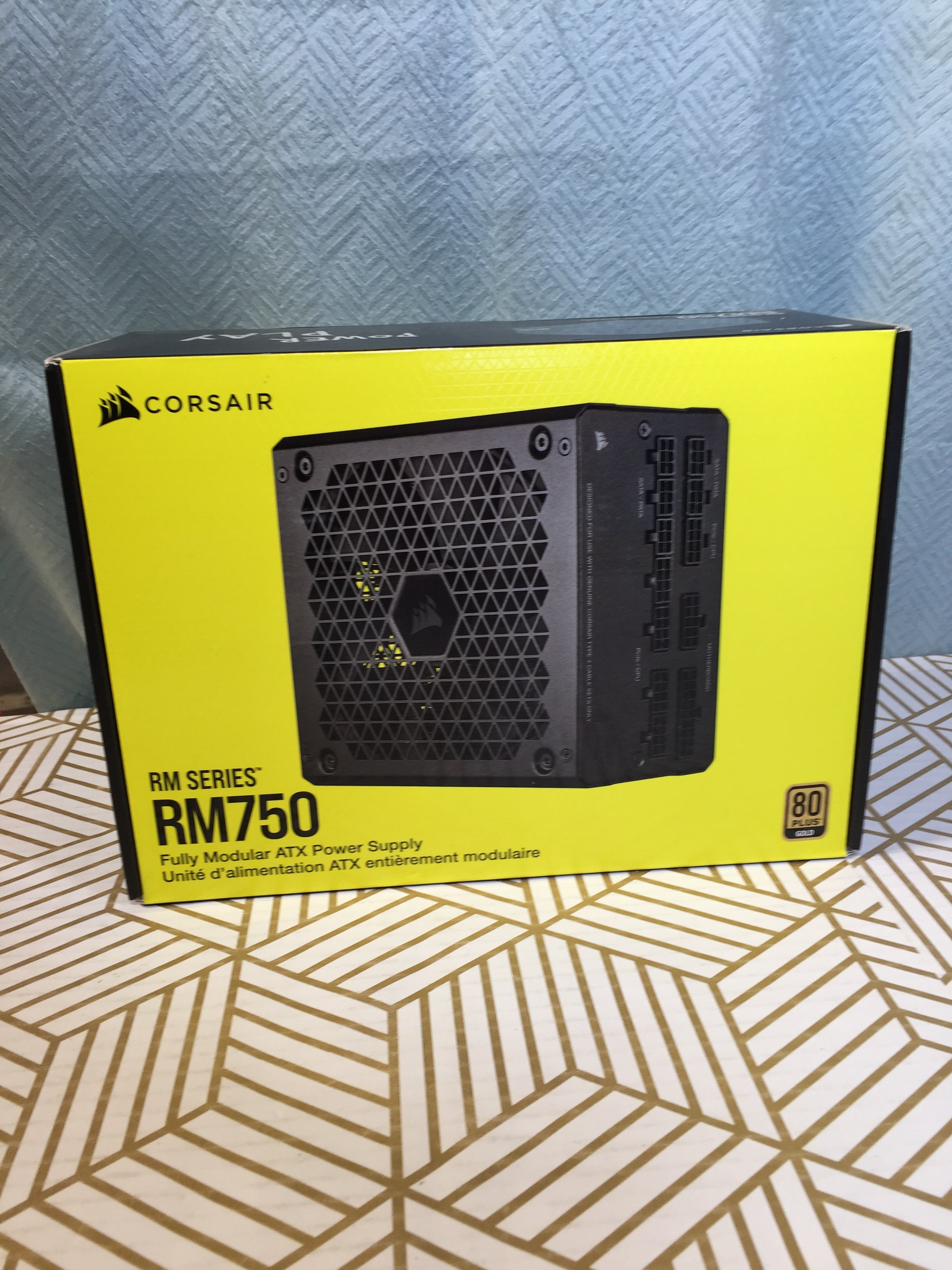 CORSAIR RM Series RM750 750 Watt, 80 Plus Gold Fully Modular Power Supply (7753133424878)